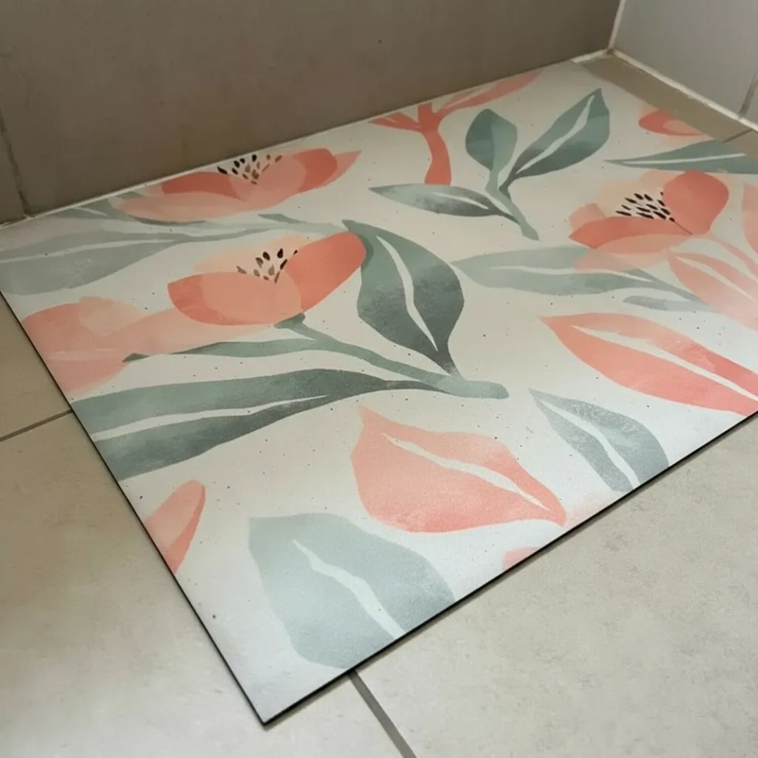 Alfombra Vin&iacute;lica Decorativa 4060 Cm - Blomm Soft image number 1.0