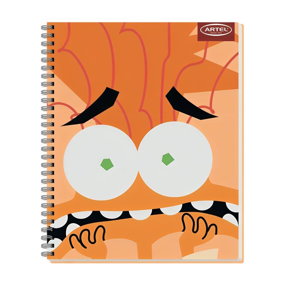 Pack 10pcs Cuadernos Univ 100hj Intensamente Artel 0408 image number 1.0