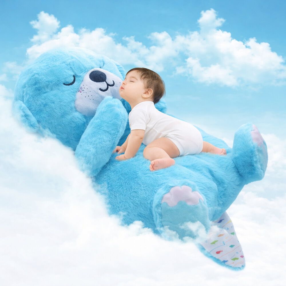 Nutria Peluche Relajante Luz Musical Juguete Respiraci&oacute;n image number 29.0