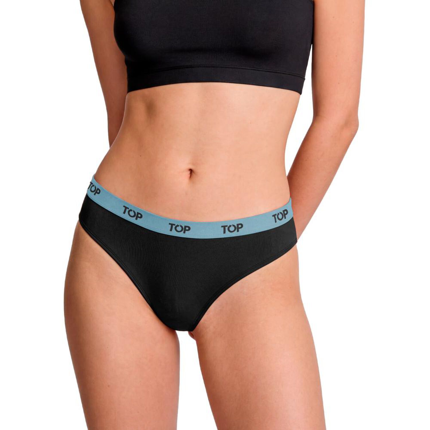 Pack 5 Bikini Algod&oacute;n Top image number 5.0