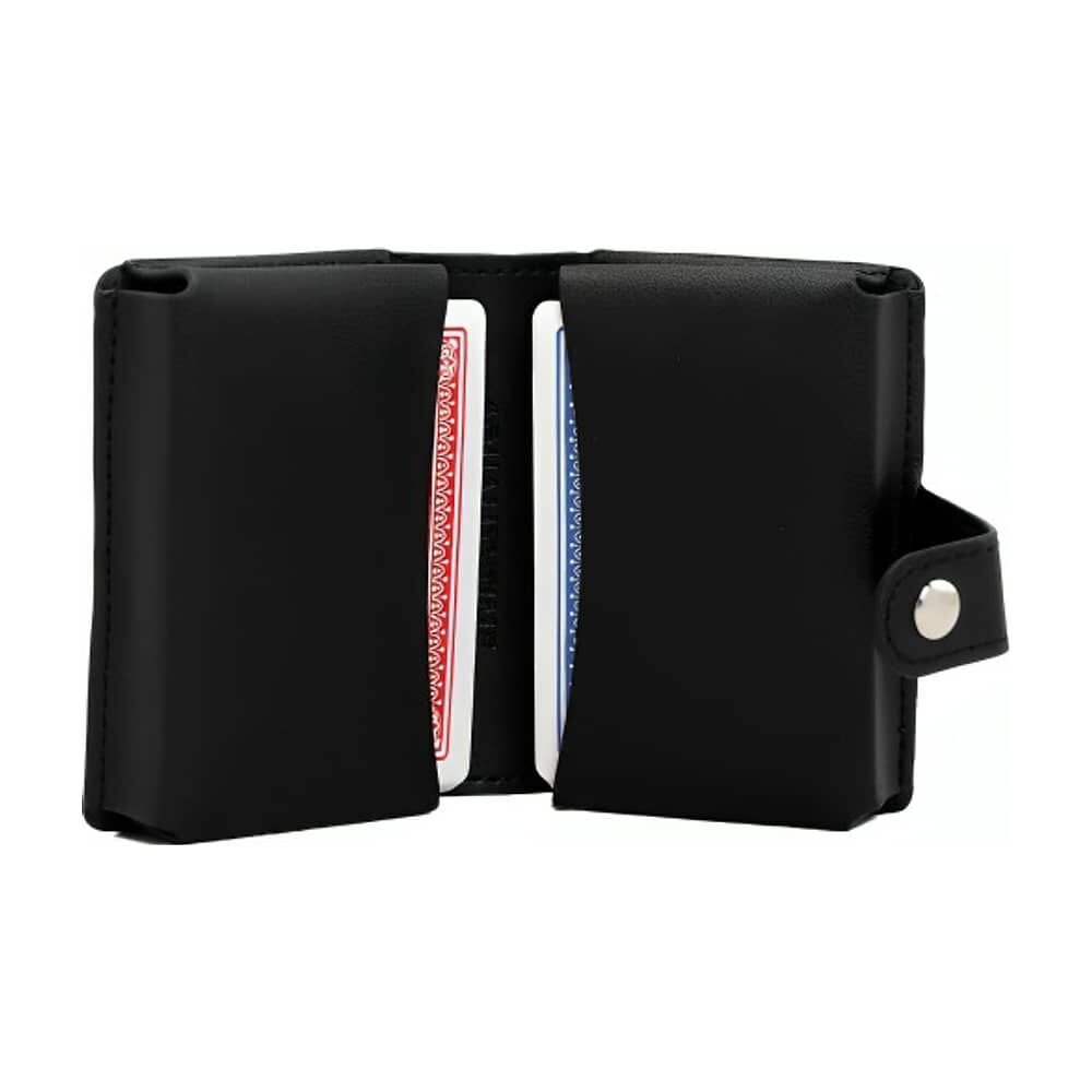 Juego De Naipes Estuche Cuero Vegano Wayu image number 1.0