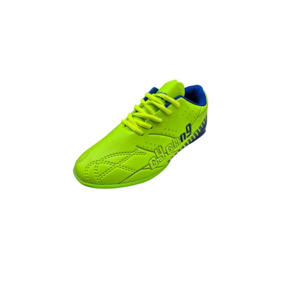 Zapatilla De Fútbol Amarillo Niño image number 1.0