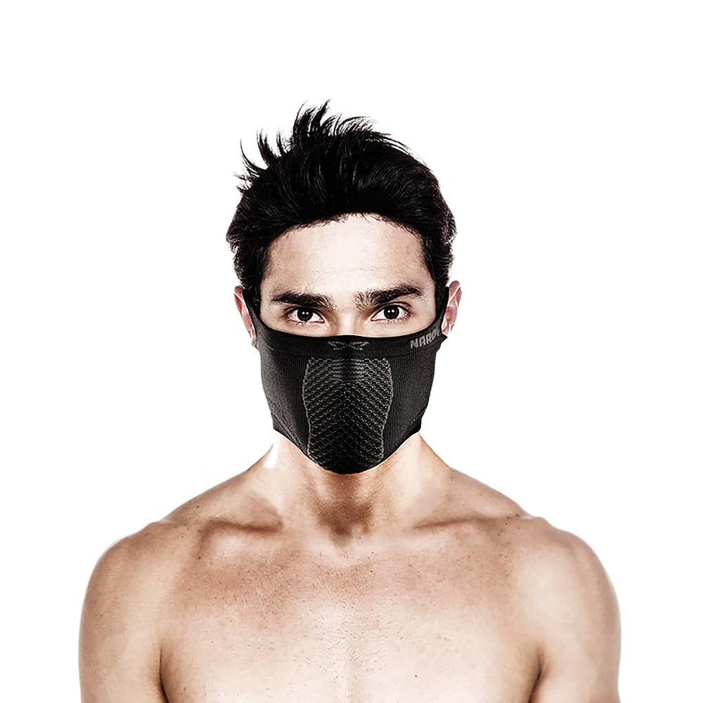 Mascara Deportiva Slim-fit Sin Cuello Reversible Negro S image number 0.0