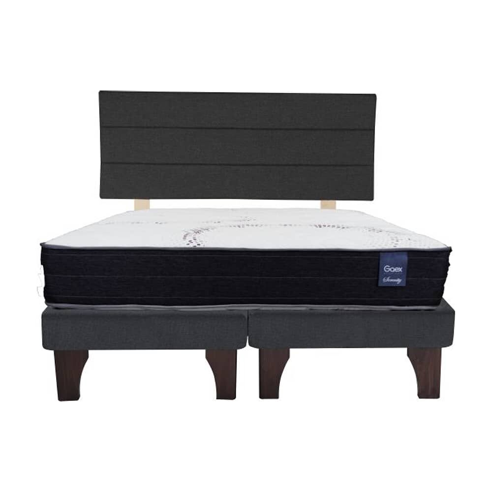 Cama Europea 2 Plazas 190 Respaldo Atacama image number 3.0