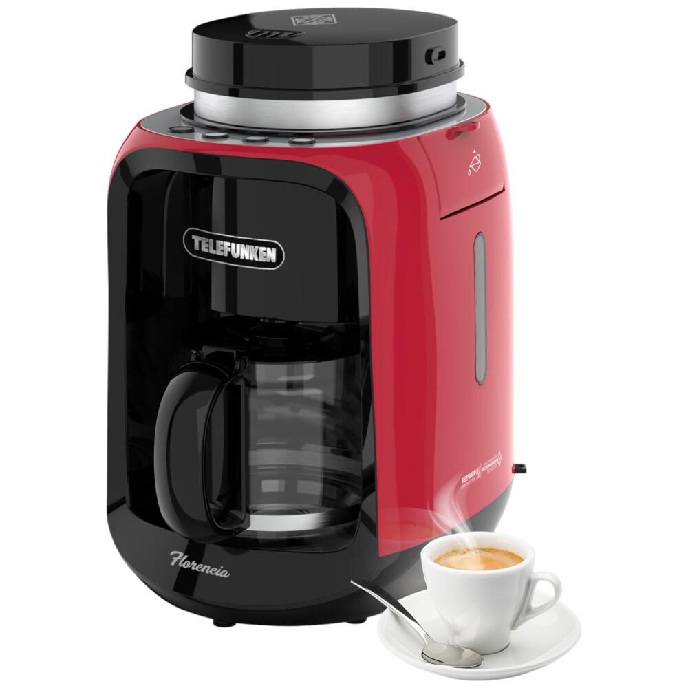 Cafetera Eléctrica Keepwarm Florencia Con Molinillo 600ml image number 7.0