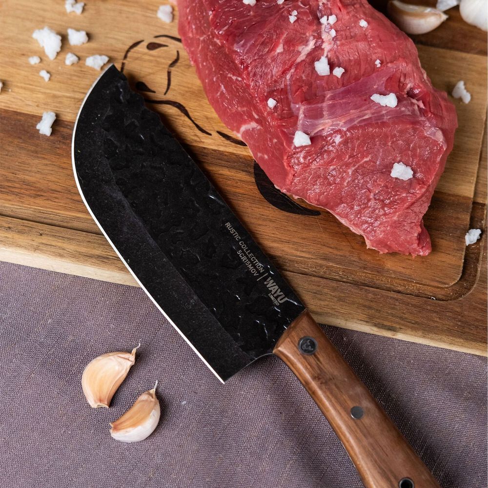 Cuchillo Chef Con Funda Rustic Colecction Wayu image number 1.0