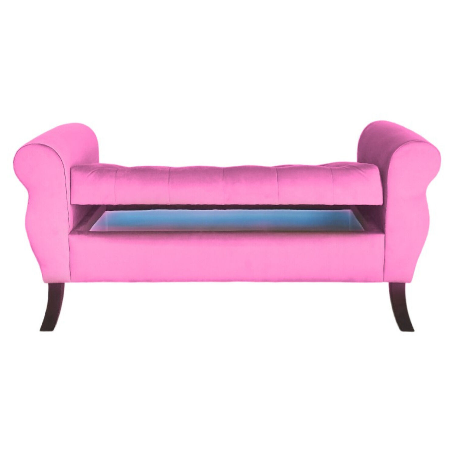 Banqueta Baul Diva Color Rosado image number 1.0