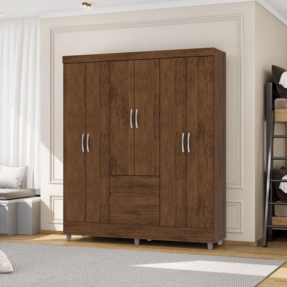 Cl&oacute;set Vekkahome Ideal / 6 Puertas / 2 Cajones image number 7.0