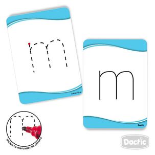 Escribiendo El Abc: Lámina Para Aprender La Imprenta