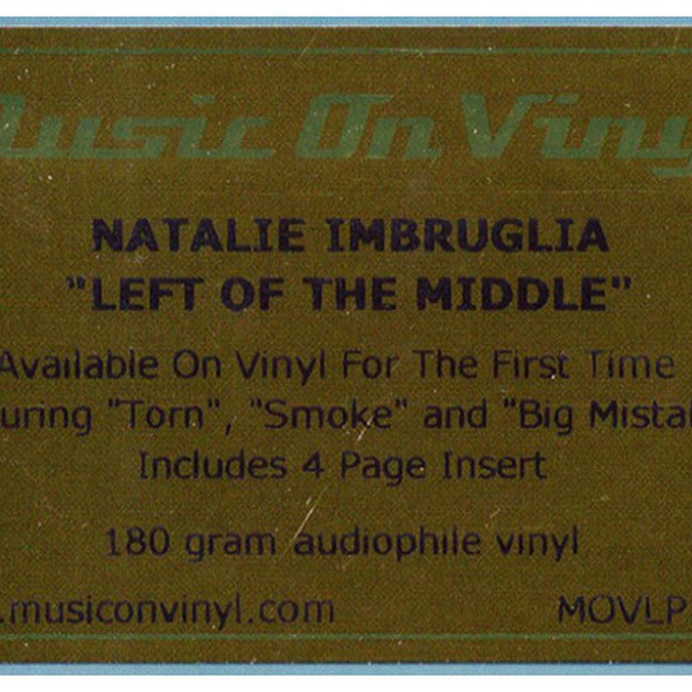 Natalie Imbruglia - Left Of The Middle | Vinilo image number 7.0