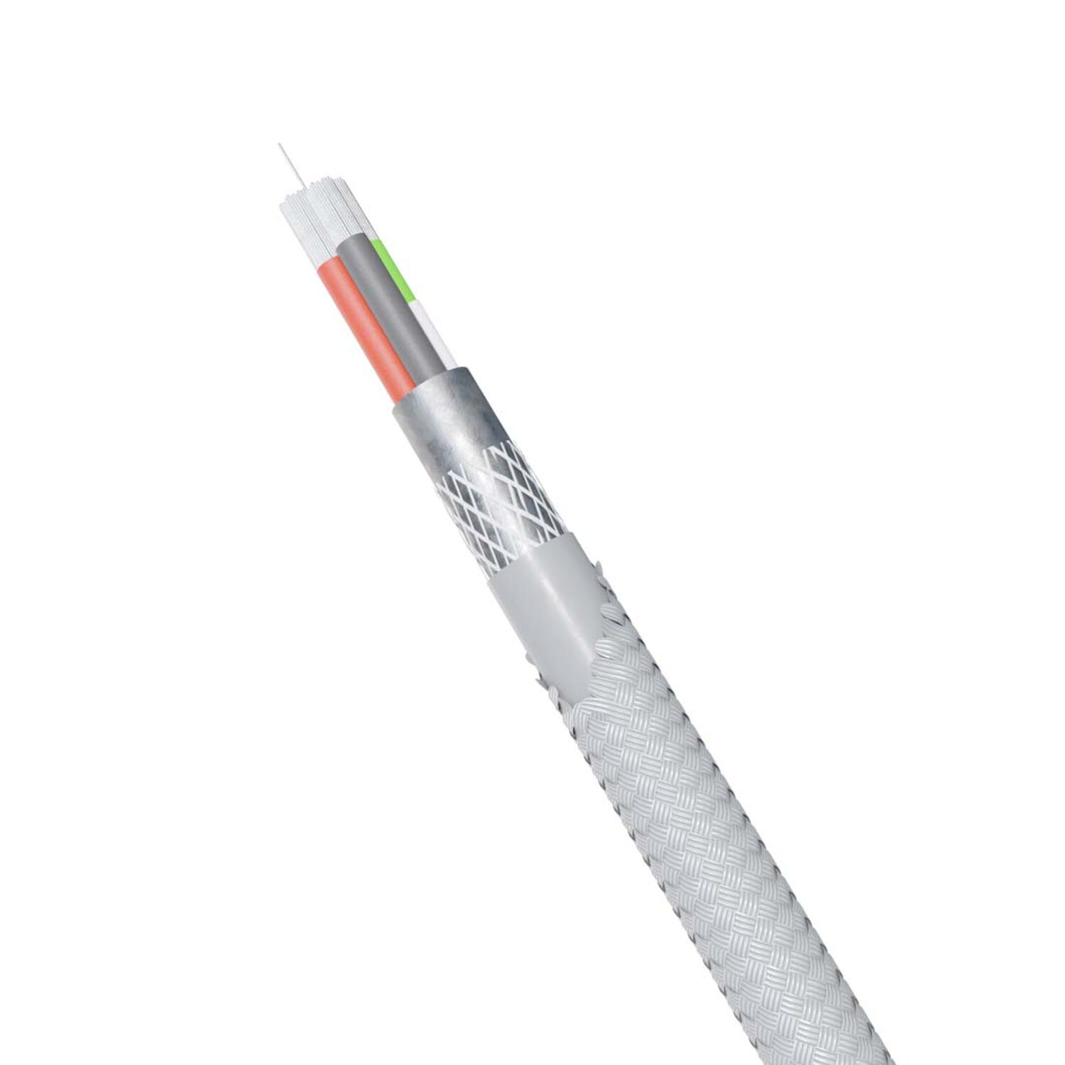 Cable Cargador Sleve Line X Usb A Triple Usb White image number 3.0