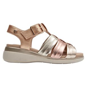 Sandalia Mujer 16 Horas 16m0494 Oro