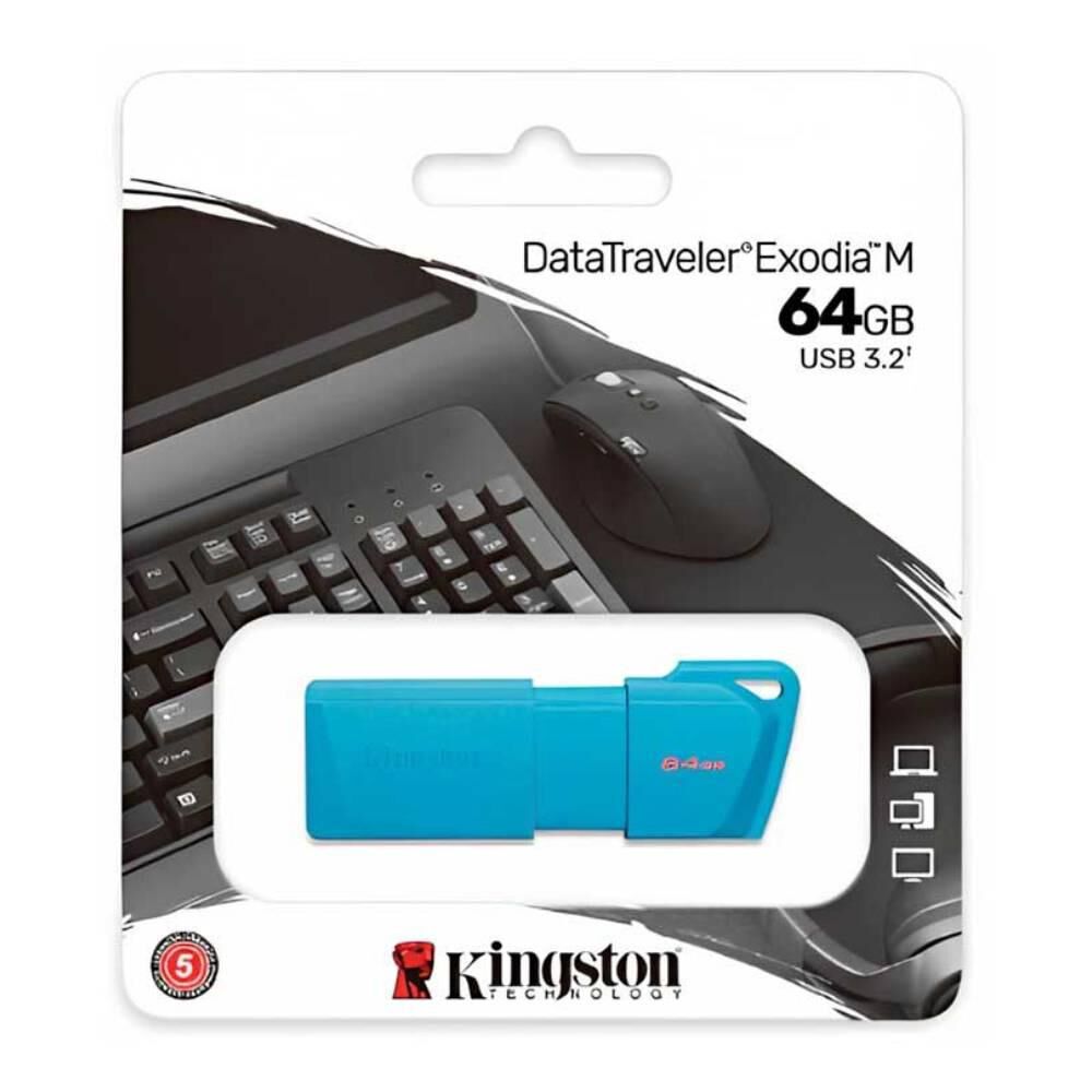 Pendrive Usb Kingston Datatraveler Exodia M 64gb 3.2 Gen 1 image number 2.0