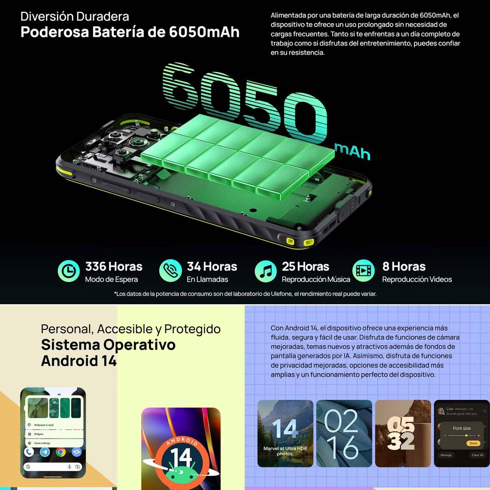 Ulefone Armor X31 - Resistencia Extrema, 64mp Y Batería De 6050mah image number 7.0