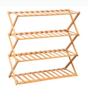 Estante Organizador De Zapatos Plegable 4 Niveles Zapatero
