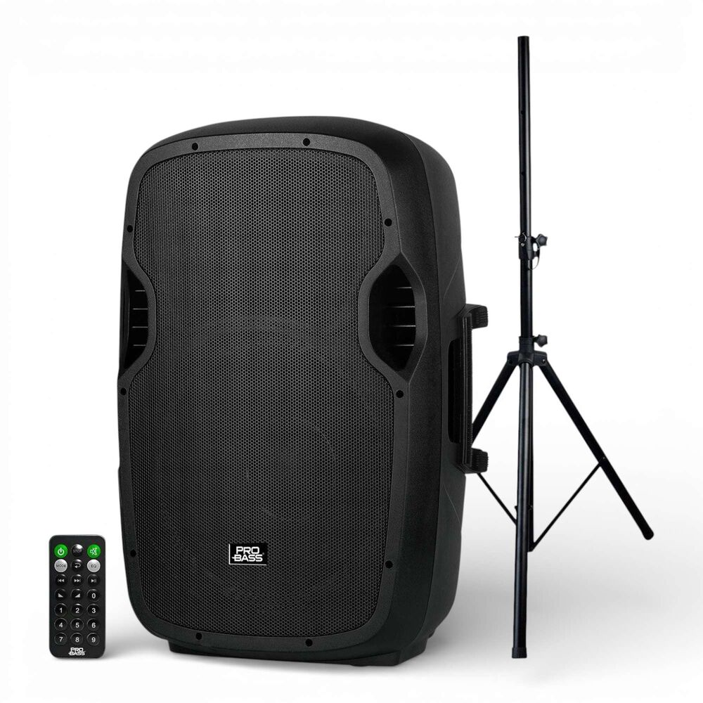 Parlante Activo Probass 12" 100w Rms Con Bluetooth Tws+atril image number 8.0
