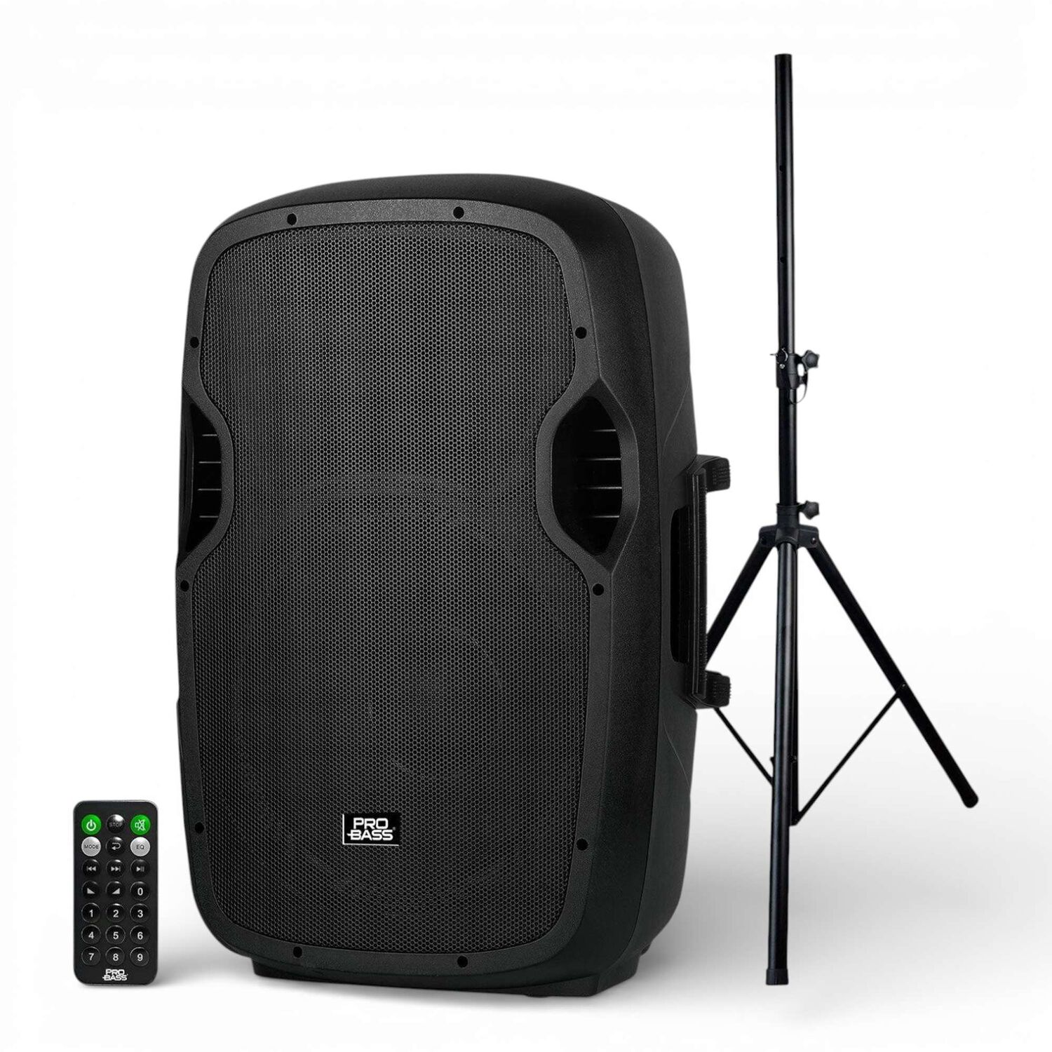 Parlante Activo Probass 12" 100w Rms Con Bluetooth Tws+atril image number 9.0