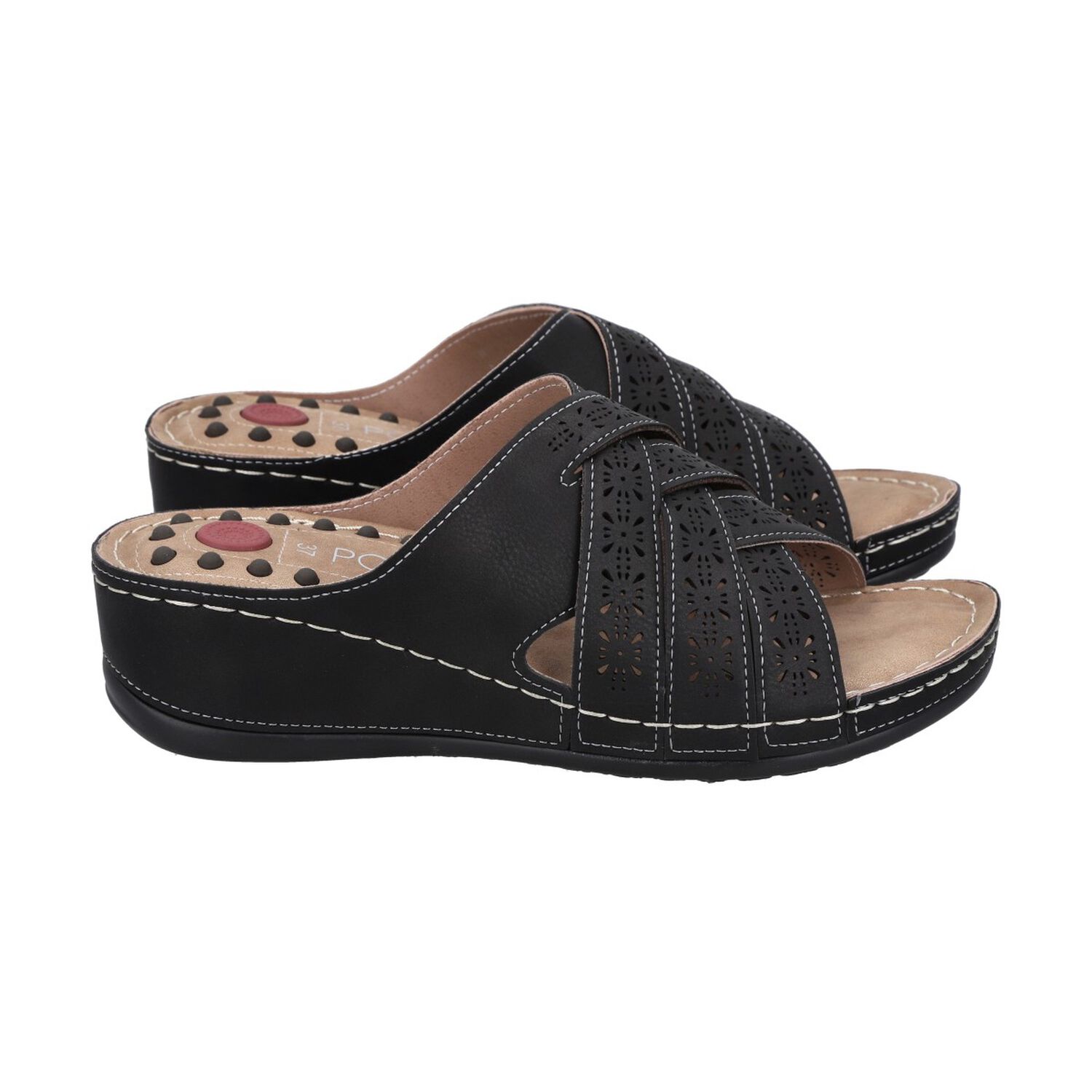 Sandalia Mujer Negro Plataforma Tamara Police image number 2.0
