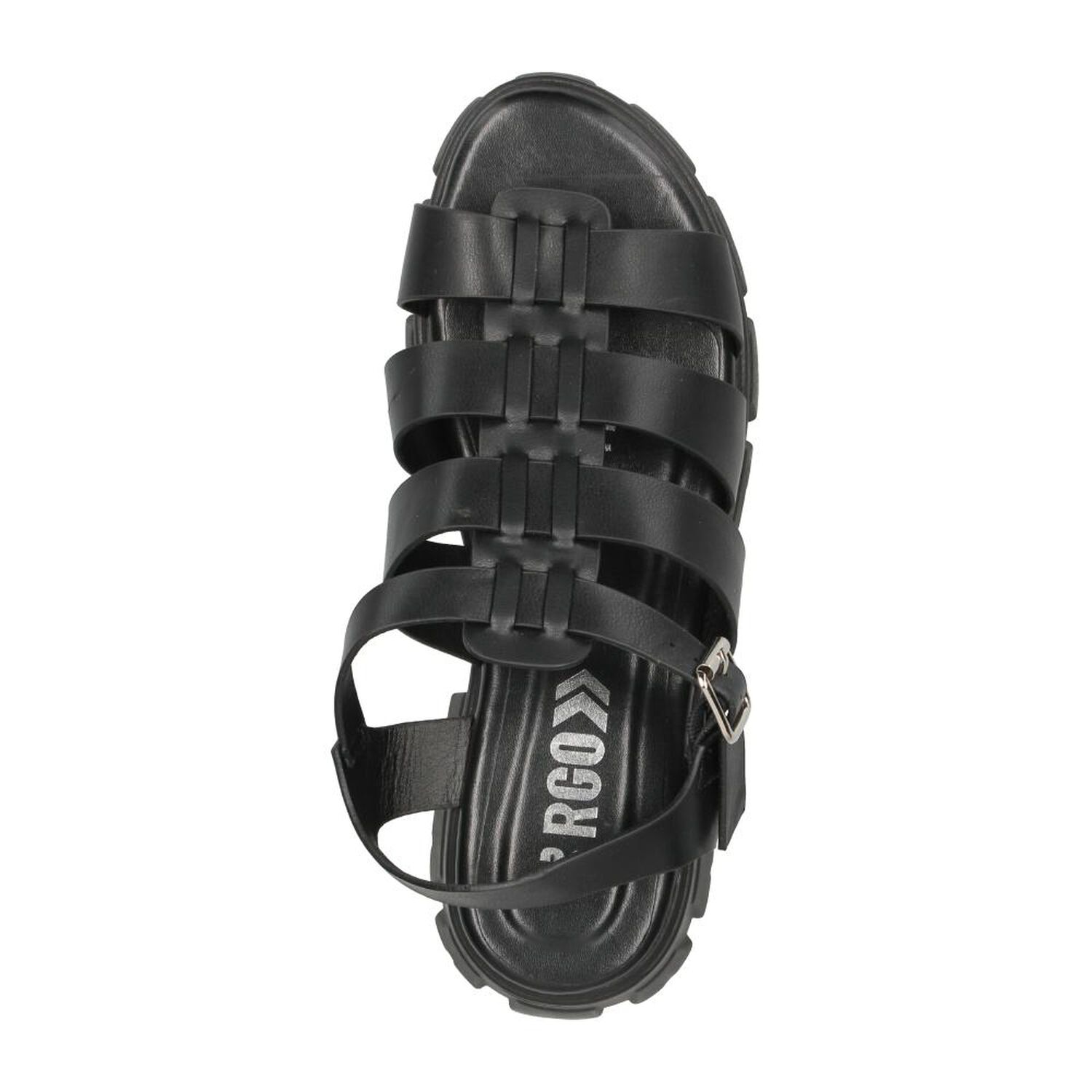 Sandalia Mujer Rolly Go Black image number 4.0