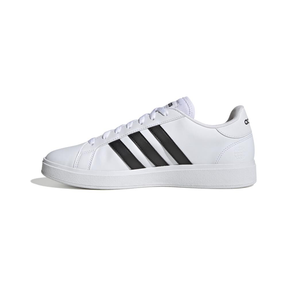 Zapatilla Urbana Hombre Adidas Grand Court Base 2.0 Blanco image number 3.0