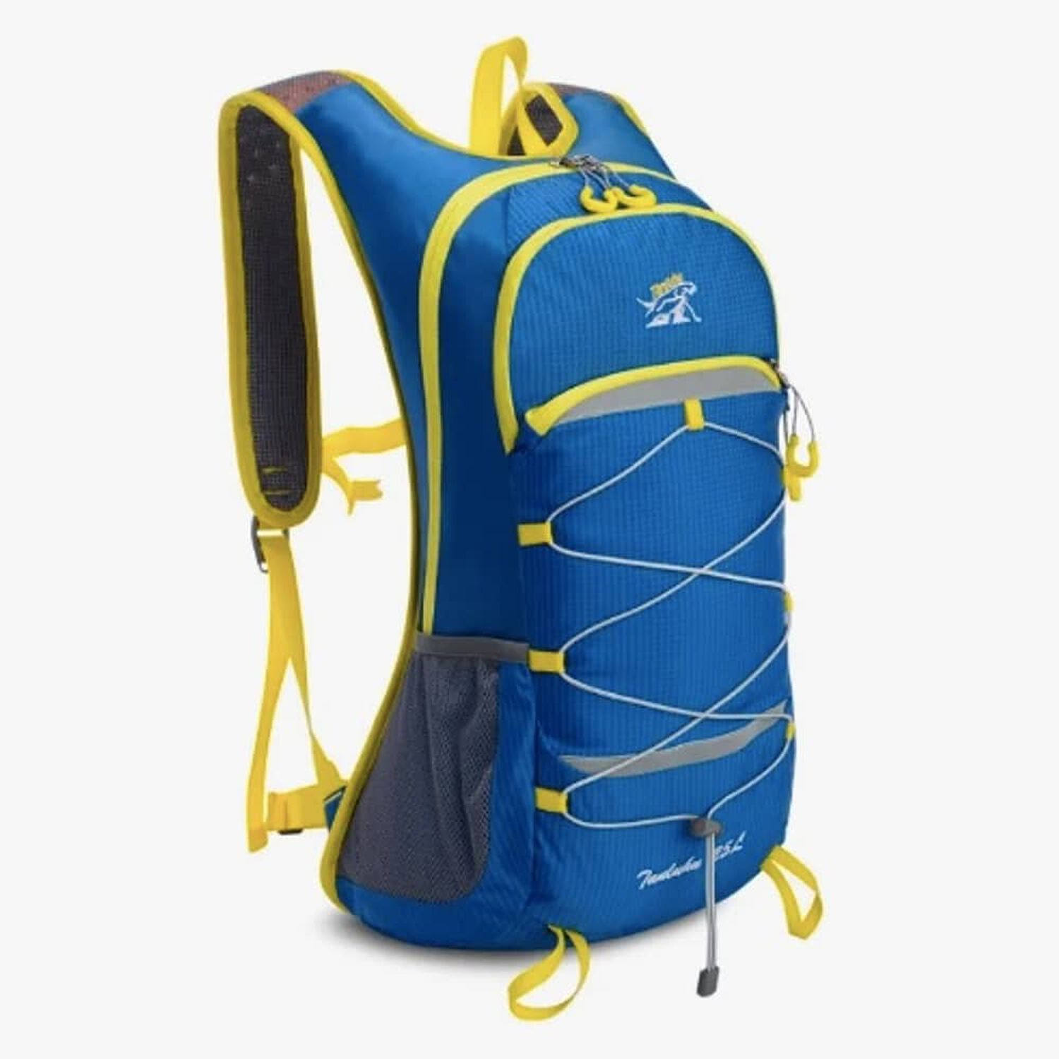 Mochila Hidrataci&oacute;n Outdoor Trekking Running + Bolsa De Agua Azul image number 1.0