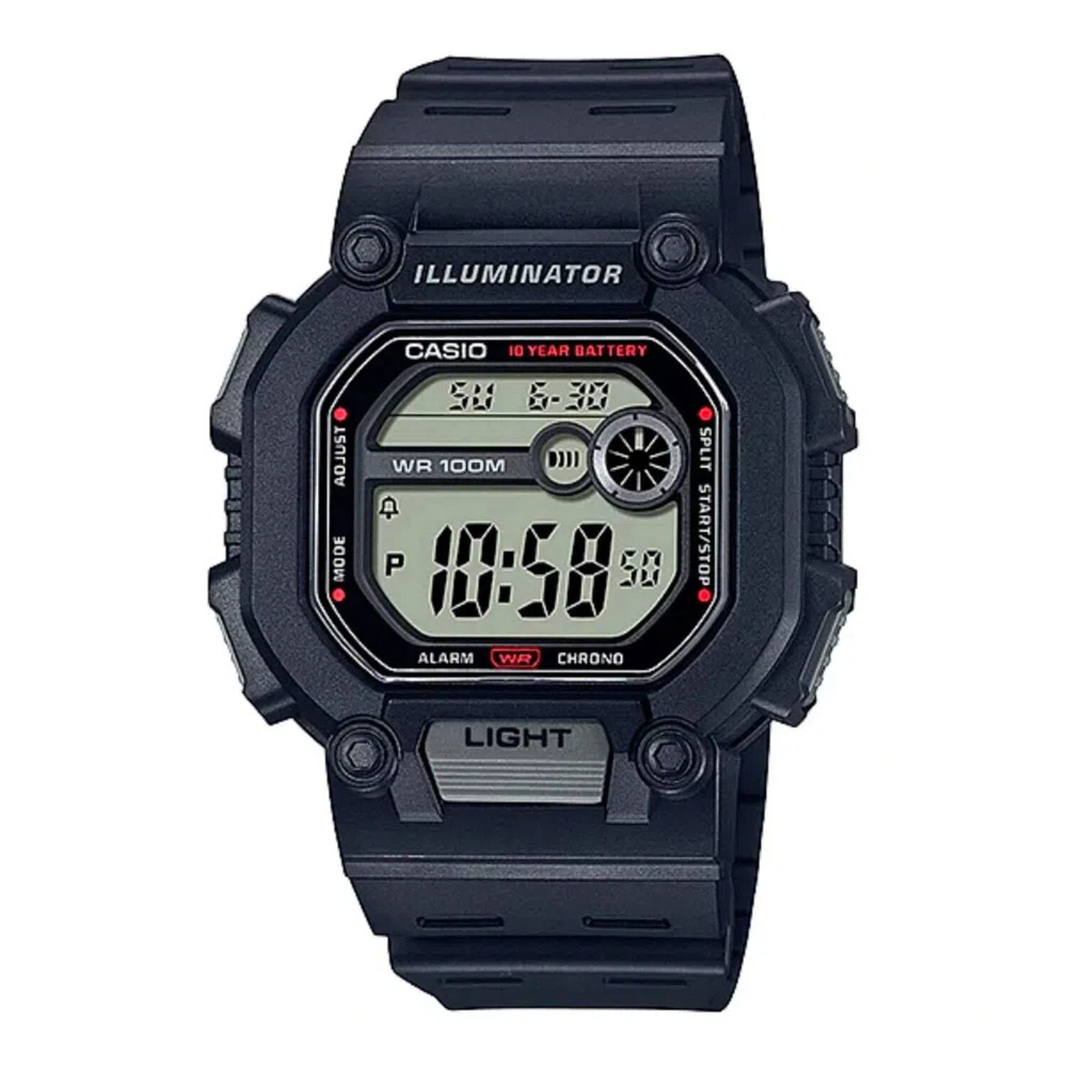 Reloj Casio Hombre W-737h-1avdf image number 2.0