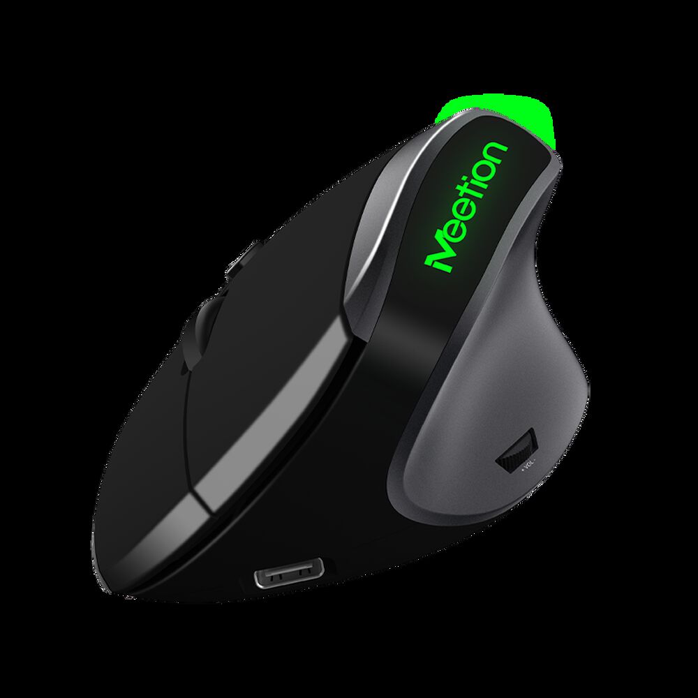 Mouse Vertical Recargable Ergonomic Wireless Meetion Usb-c image number 0.0