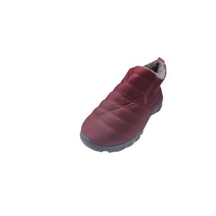Zapatilla Pantufla Mujer Burdeo