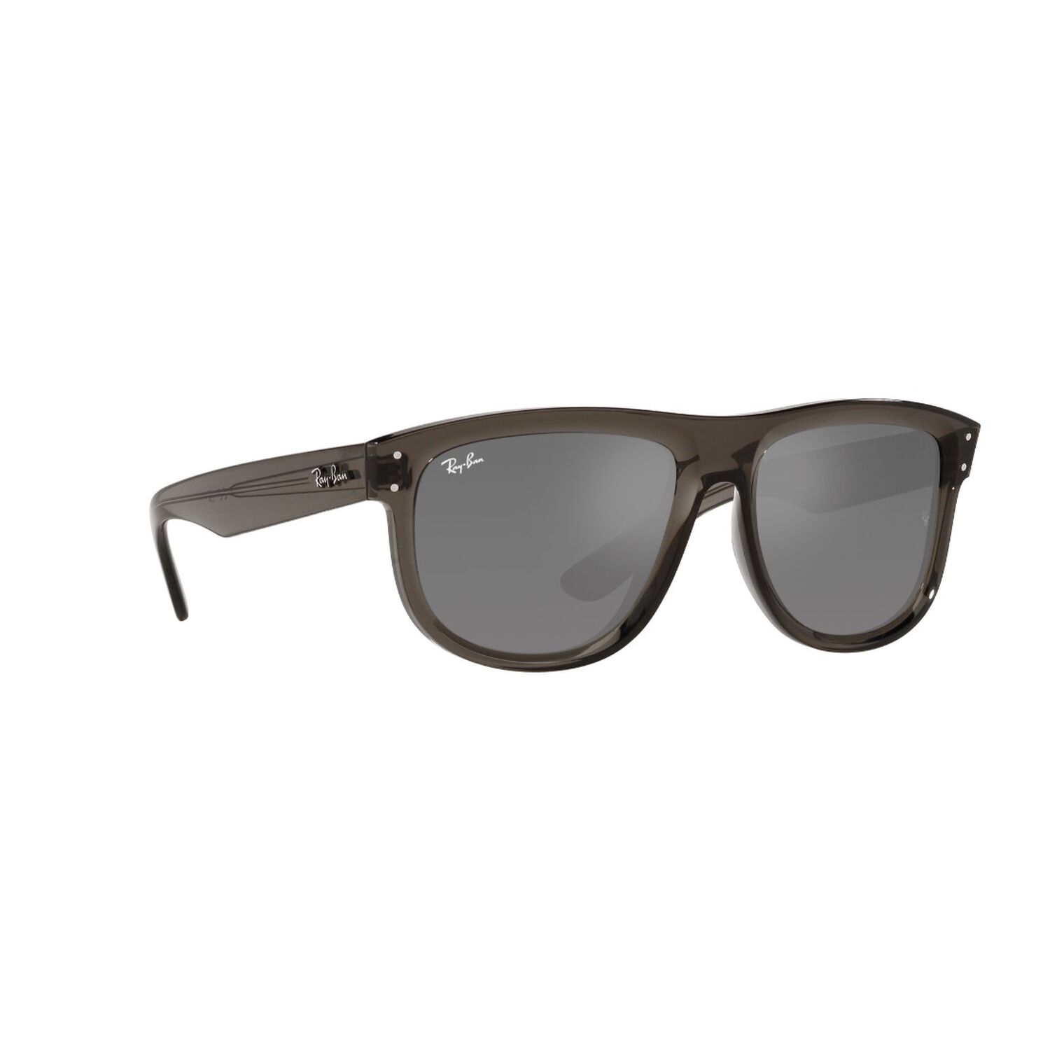 Lentes De Sol Boyfriend Reverse Transparent Dark Grey Espejados Ray-ban image number 11.0