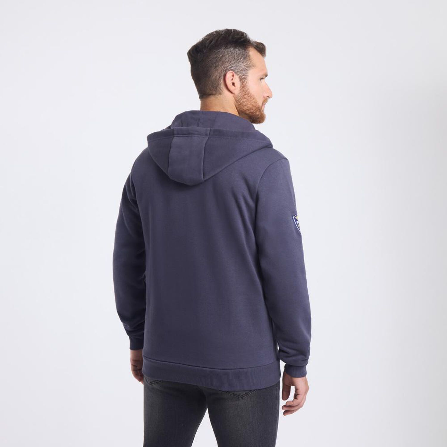 Poler&oacute;n Estampado Regular Cuello Redondo Con Capucha Hombre Peroe image number 3.0