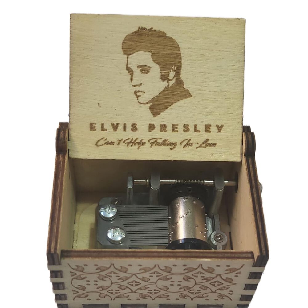 Caja Musical Elvis Presley Cant Help Falling In Love image number 5.0