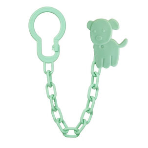 Porta Chupete Clip Plastico Cadena Afirmador Colgante
