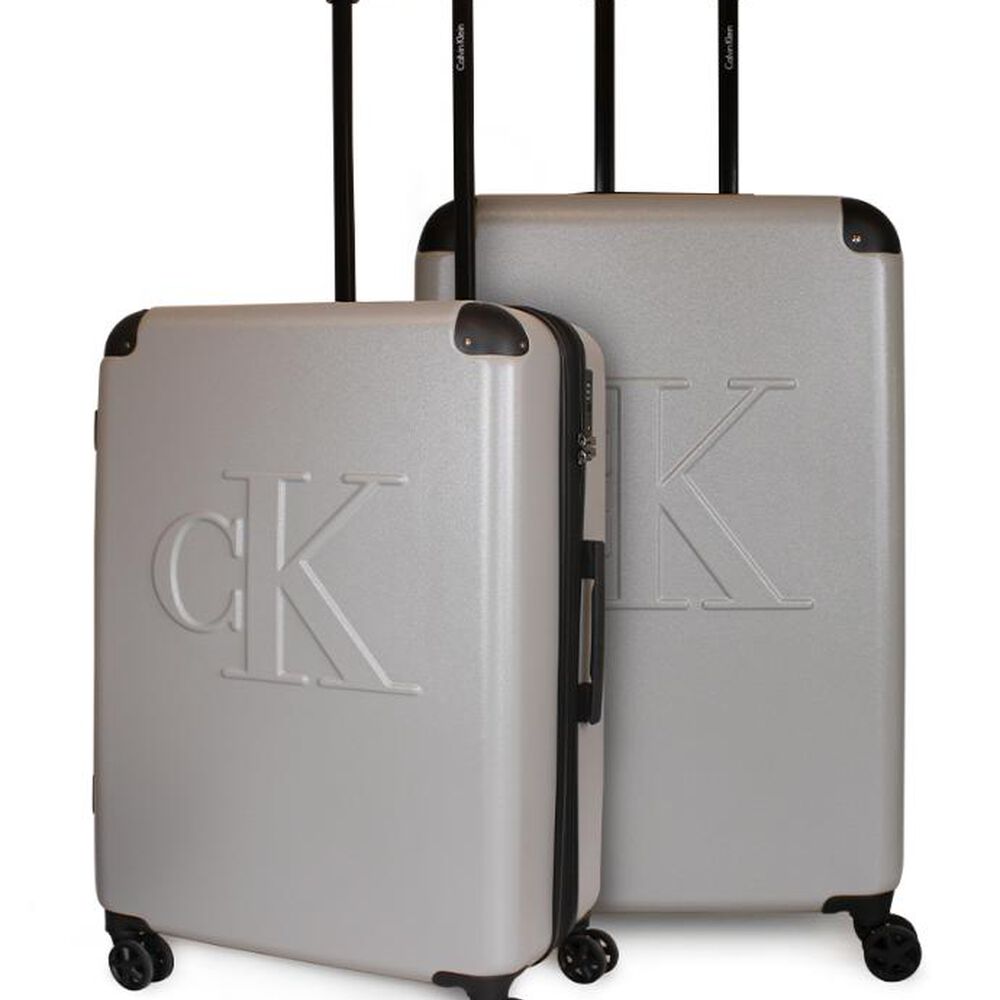 Pack 2 Maletas Cadillac Mediana 20kg + Grande 23kg Gris Calvin Klein image number 0.0