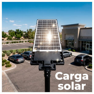 Foco Led Exterior Reflector 504 Con Sensor Y Control Remoto