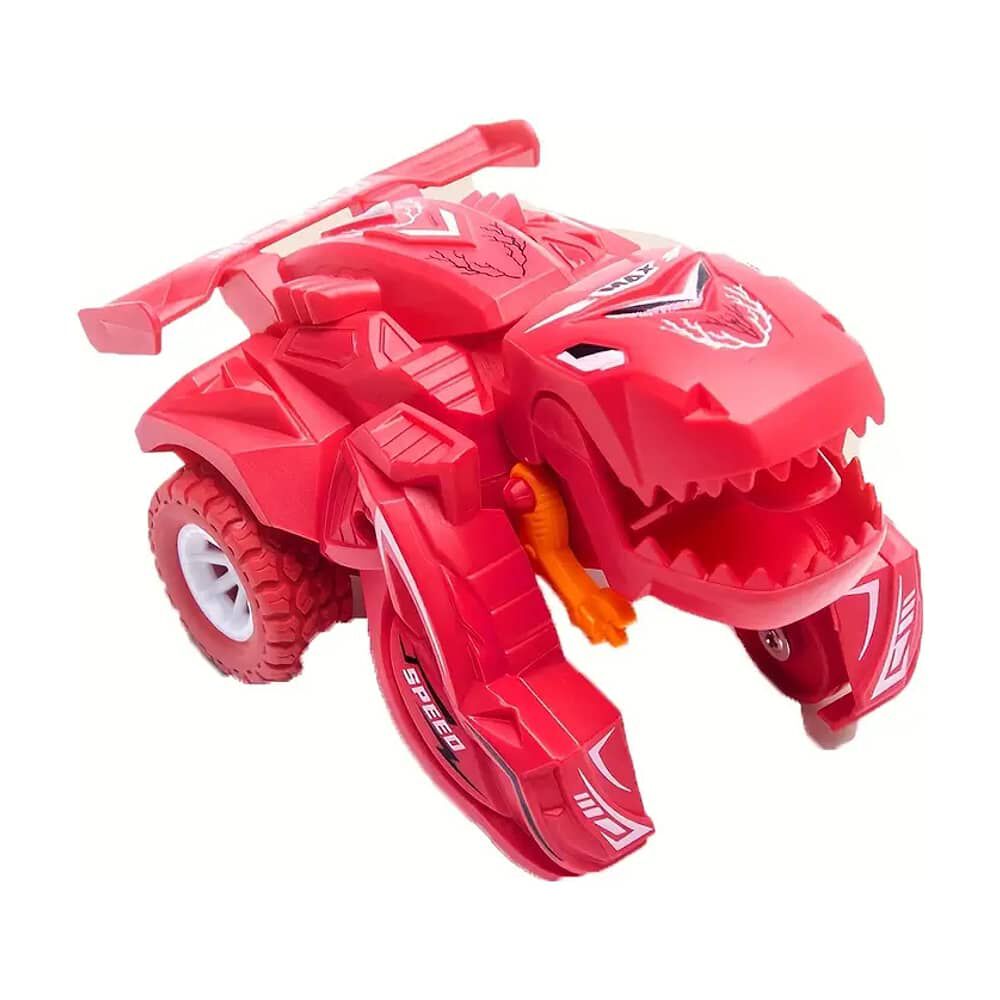 Set Juguetes Cuatro Autos Transformers Dinousaurio Para Ni&ntilde;os image number 8.0