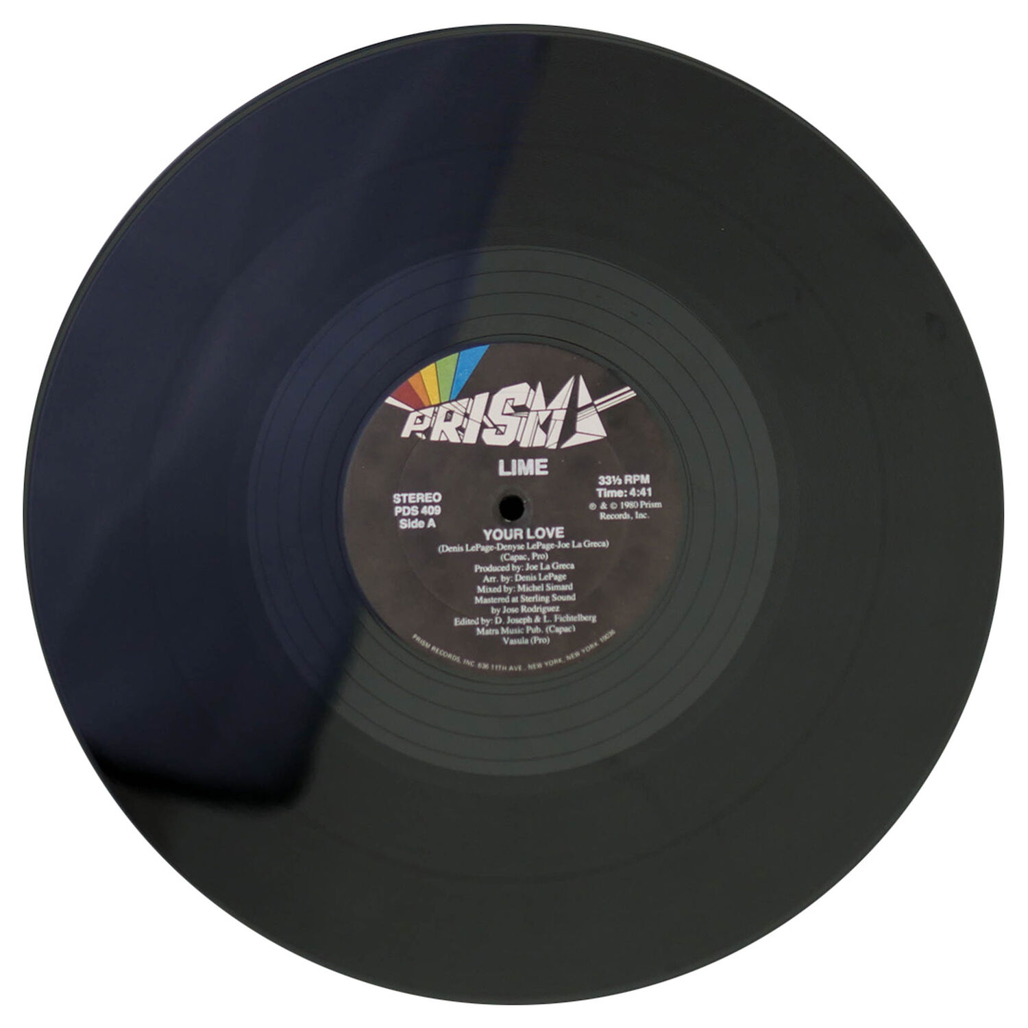 Lime - Your Love | 12" Maxi Single Usado image number 2.0