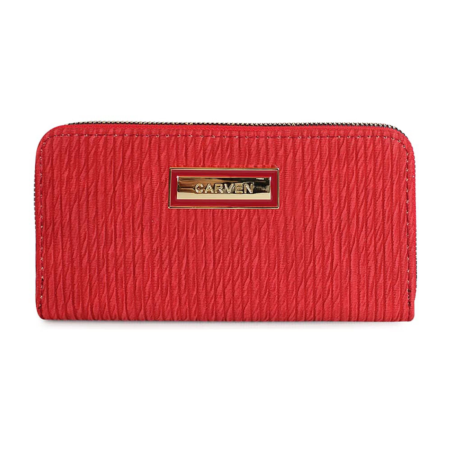 Billetera Mujer Abby Roja Carven image number 0.0