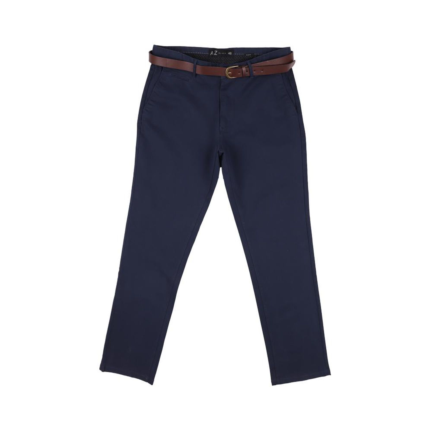 Pantal&oacute;n Tiro Medio Slim Hombre Az Black image number 0.0