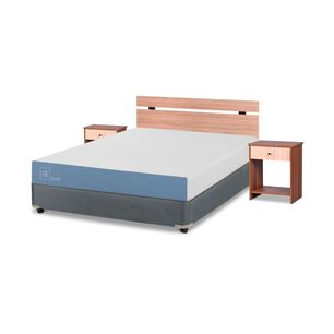 Cama Americana Cic Excellence / 2 Plazas / Base Normal + Set De Maderas