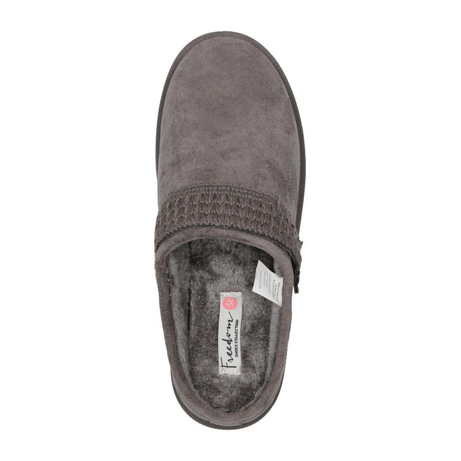 Pantuflas Mujer Freedom Grey image number 4.0