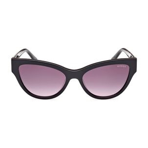 Lentes De Sol Negro Brillante Degrad&eacute; Guess