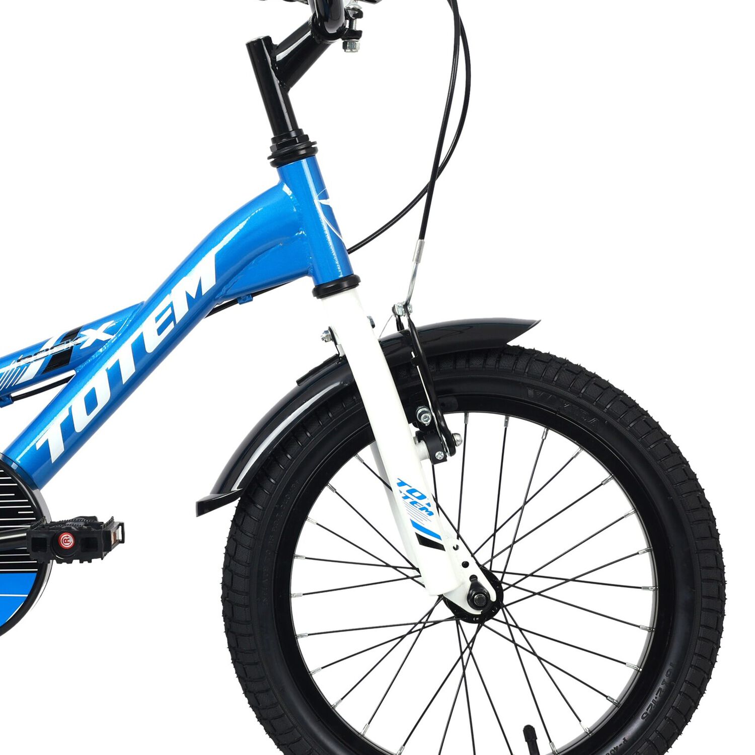 Bicicleta Totem Infantil Aro 16 Rock-x Color Azul image number 2.0