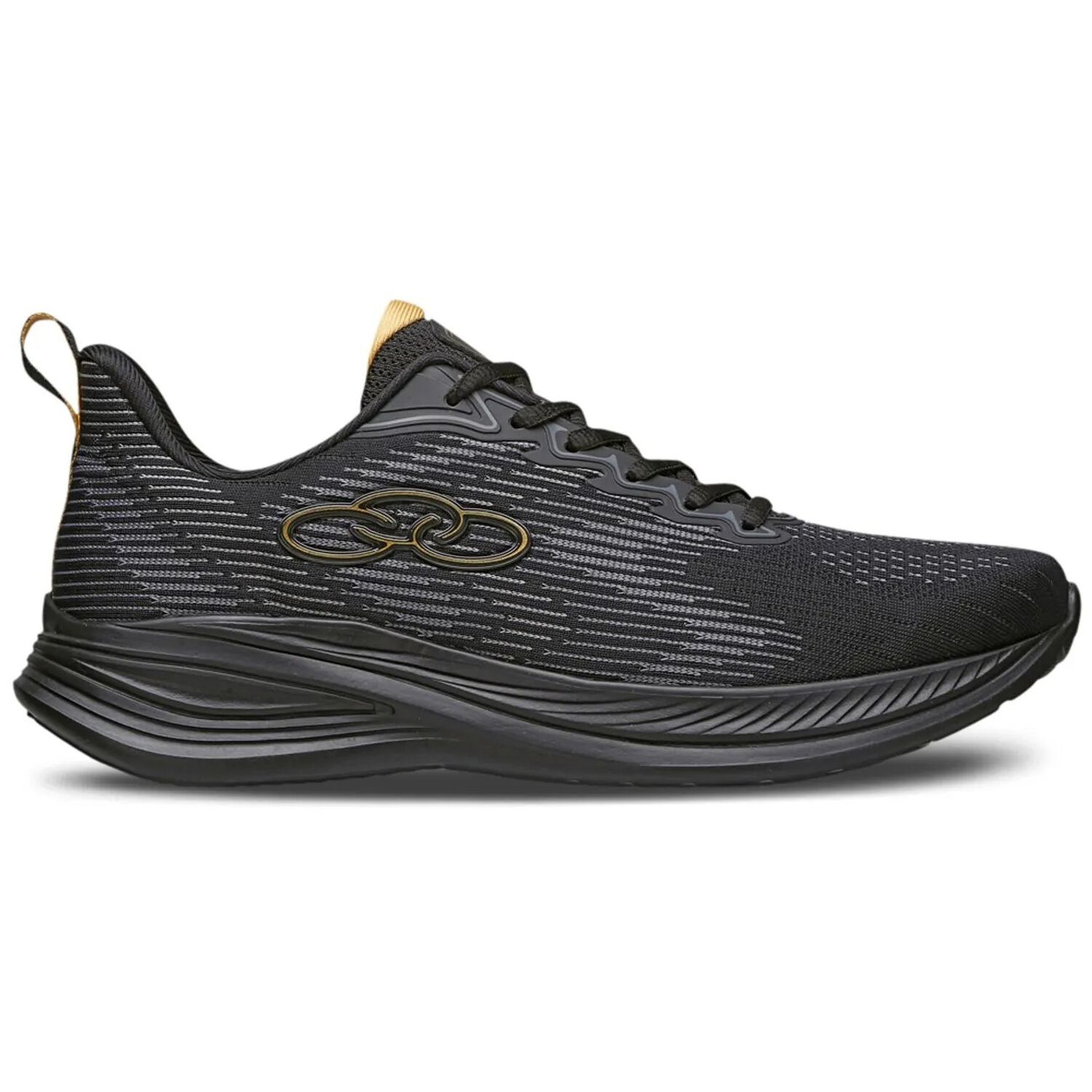 Zapatilla Hombre Marte Negro/dorado image number 0.0