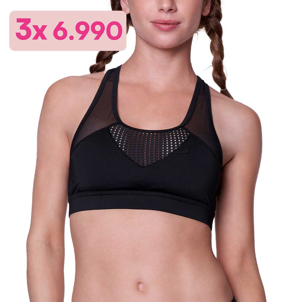 Sostén Peto Deportivo Fitness Seamless 3905 image number 0.0