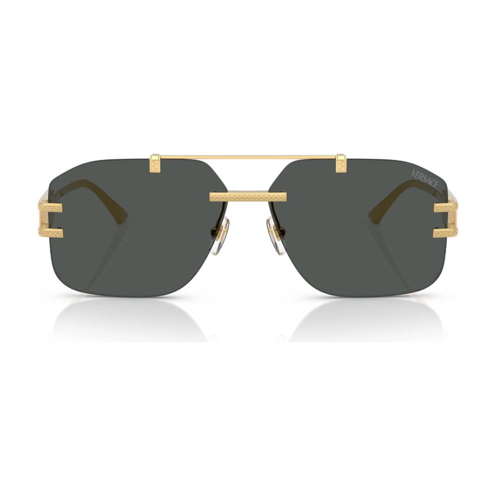Lentes De Sol Dorado Versace image number 1.0