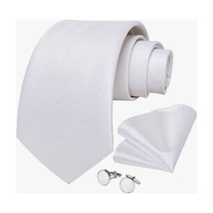 Corbatas Seda Hombres Blanco