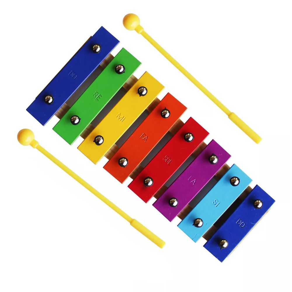 Metal&oacute;fono Diat&oacute;nico 8 Tonos Steel Color Call8 image number 0.0