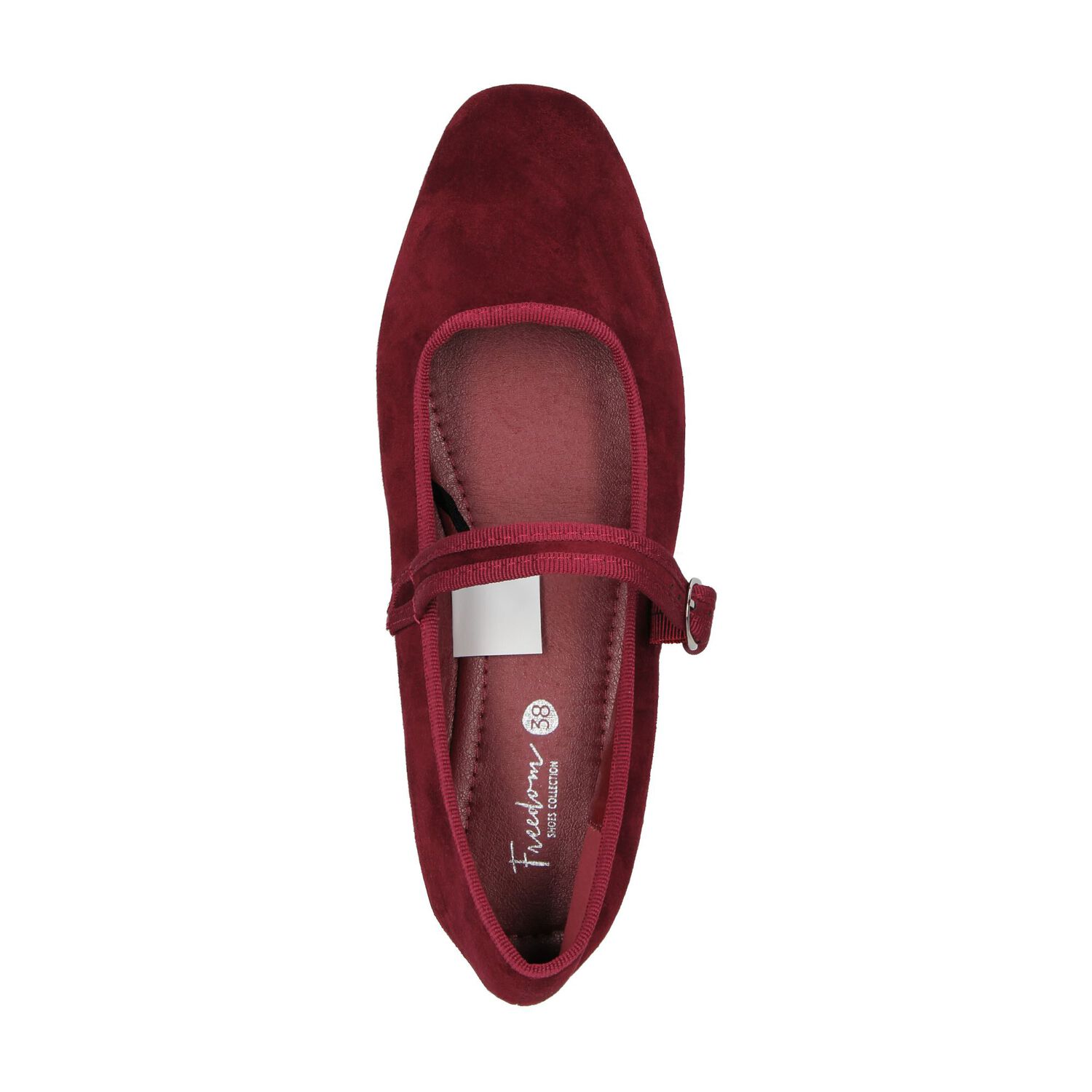 Zapato Casual Mujer Freedom Burgundy image number 4.0
