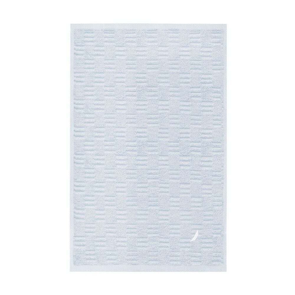 Toalla De Cara Savoy Nautica 100% Algod&oacute;n 30x50cm Hipoalerg&eacute;nica Celeste image number 3.0