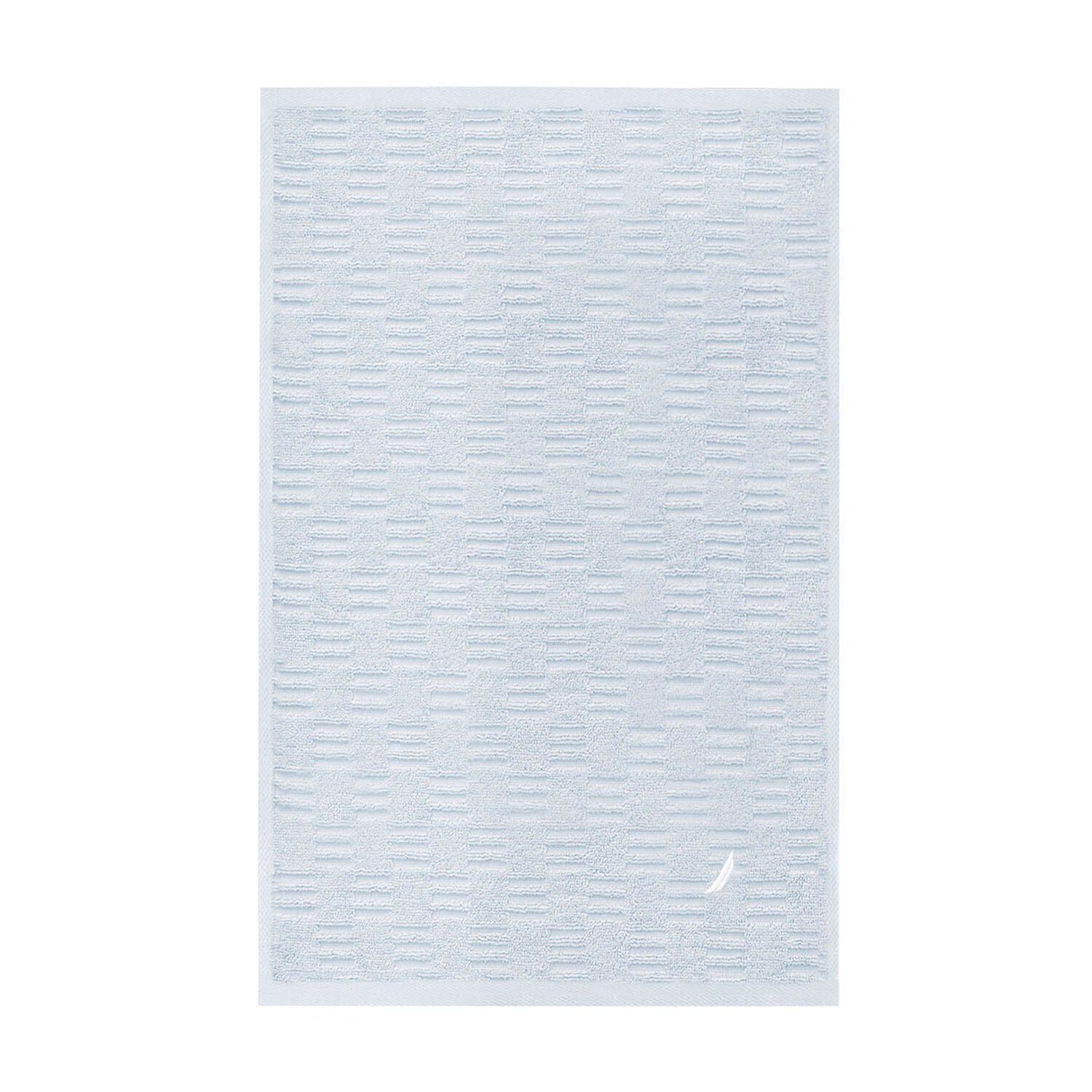 Toalla De Cara Savoy Nautica 100% Algod&oacute;n 30x50cm Hipoalerg&eacute;nica Celeste image number 3.0